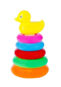 Apilable 5 anillos con pato
