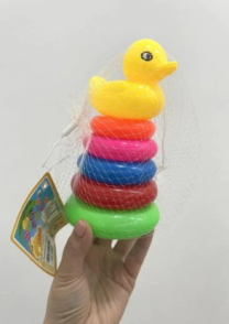 Apilable 5 anillos con pato 