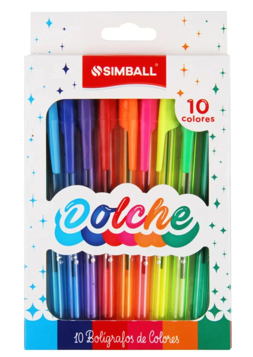 LAPICERAS COLORES X10 Dolche