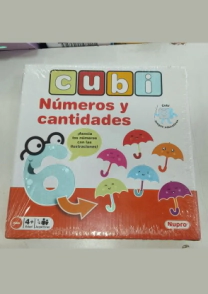 Cubi numeros y cantidades 