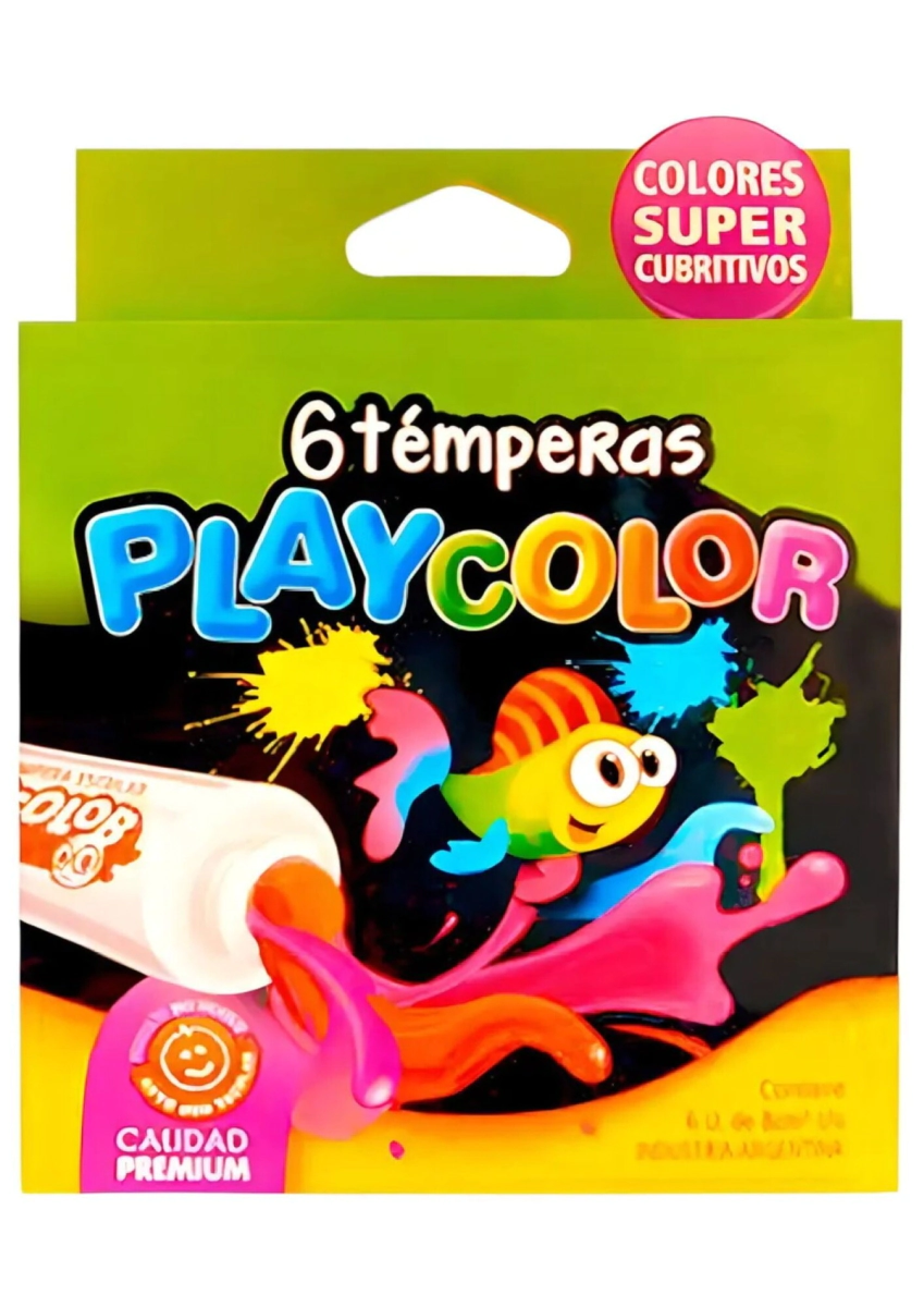 Temperas x6 un 