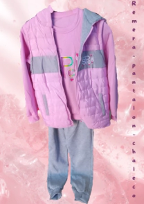 Conjunto Chaleco 3pzs 