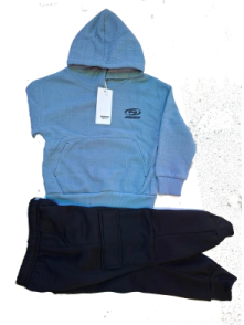 Conjunto 2pzs algod&ograve;n friza