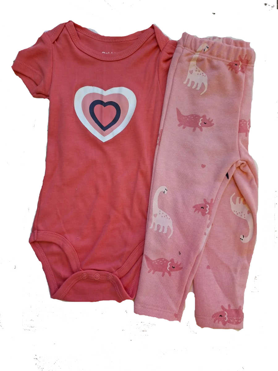 Conjunto bebe campera 