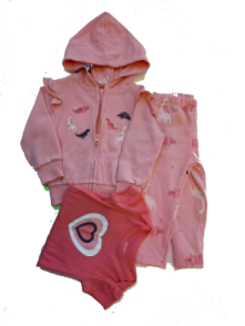 Conjunto bebe campera