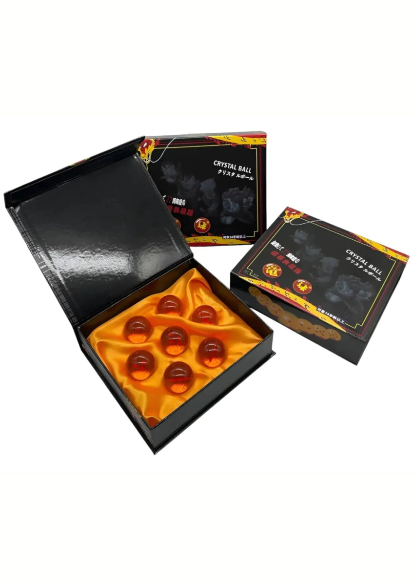 ACCESORIO ANIME ESFERAS DE DRAGON EN CAJA X7